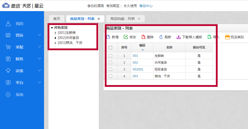 类别权限2